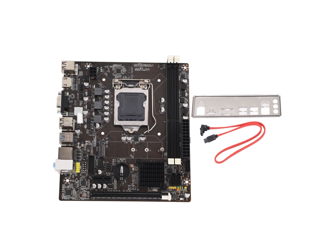 Placa-mãe Gamer Ddr3 1155 Pinos Para I3 I5 I7 2 Ddr3 Rede 1000m Energia Estável
