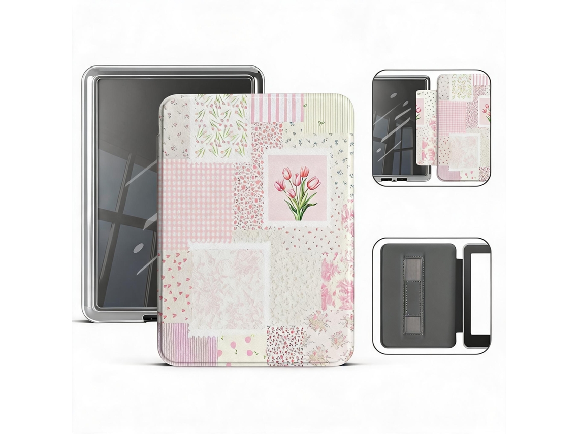 Capa Hibbent Protetora De E Reader Para Kobo Clara Colour N367/clara Bw N365/clara 2e N506 6 Polegadas (estilo Separável-yu244)