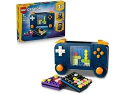 Lego® 31380 Creator 3em1 Console Retrô – Console que se transforma em Fliperama ou computador