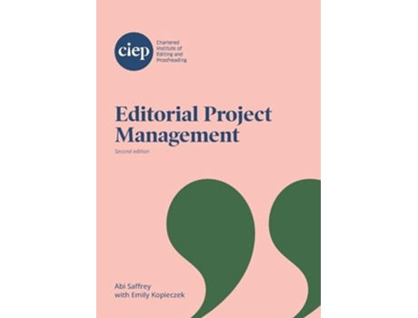 Livro Editorial Project Management de Abi Saffrey (Inglês)