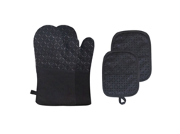 2026-luvas De Forno Linjou Conjunto De 4 Peças Resistentes Ao Calor De Silicone Antiderrapante Para Cozinha