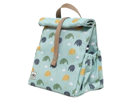 Lancheira Térmica The Lunch Bags Kids Elefantes 24x21x16cm Ko01elephants