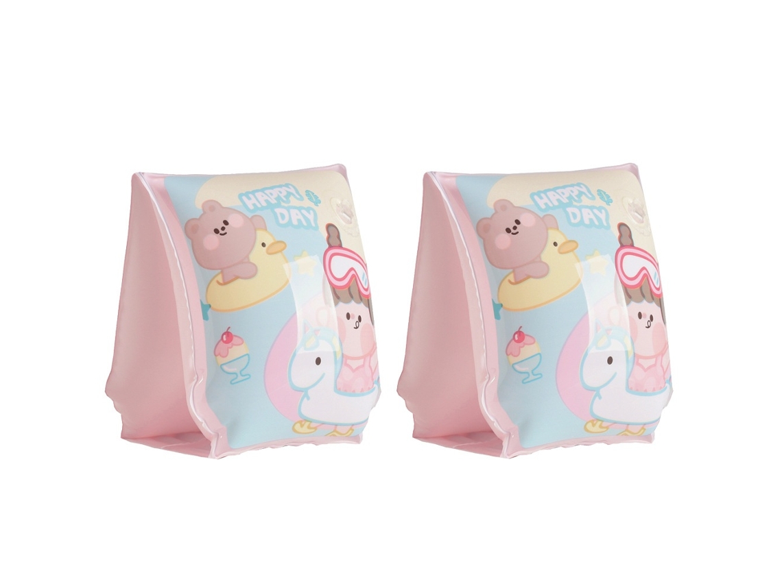 Colete De Flutuação Infantil Formato Triangular Mangas De Natação, Menina, Elysve