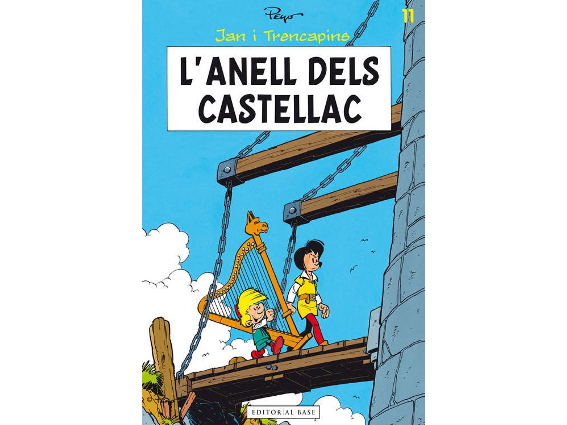Livro L'Anell Dels Castellac de Peyo (Catalão)
