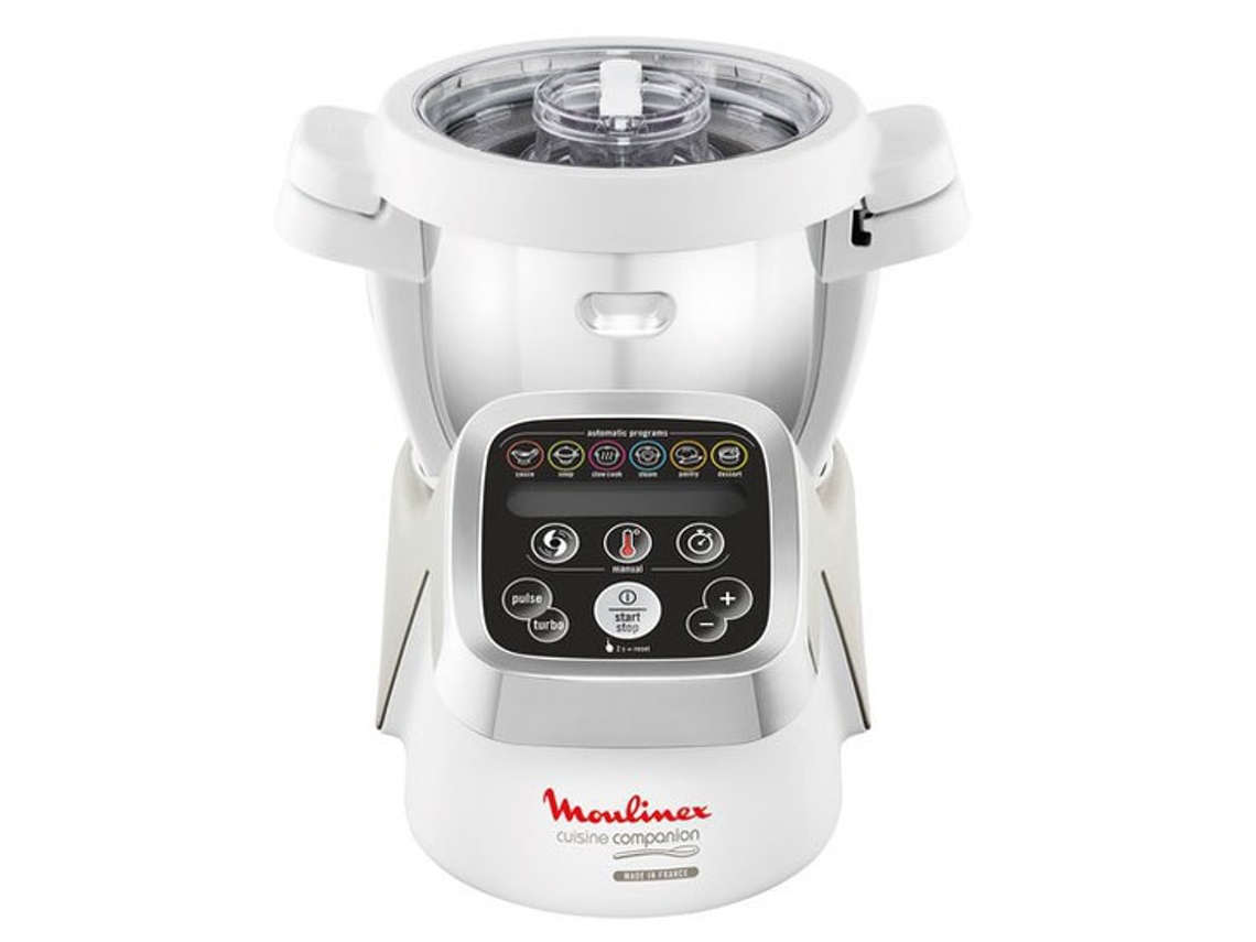 Robô de Cozinha MOULINEX Cuisine Companion HF800A13 (4.5 L - 1550 W - 5 acessórios)