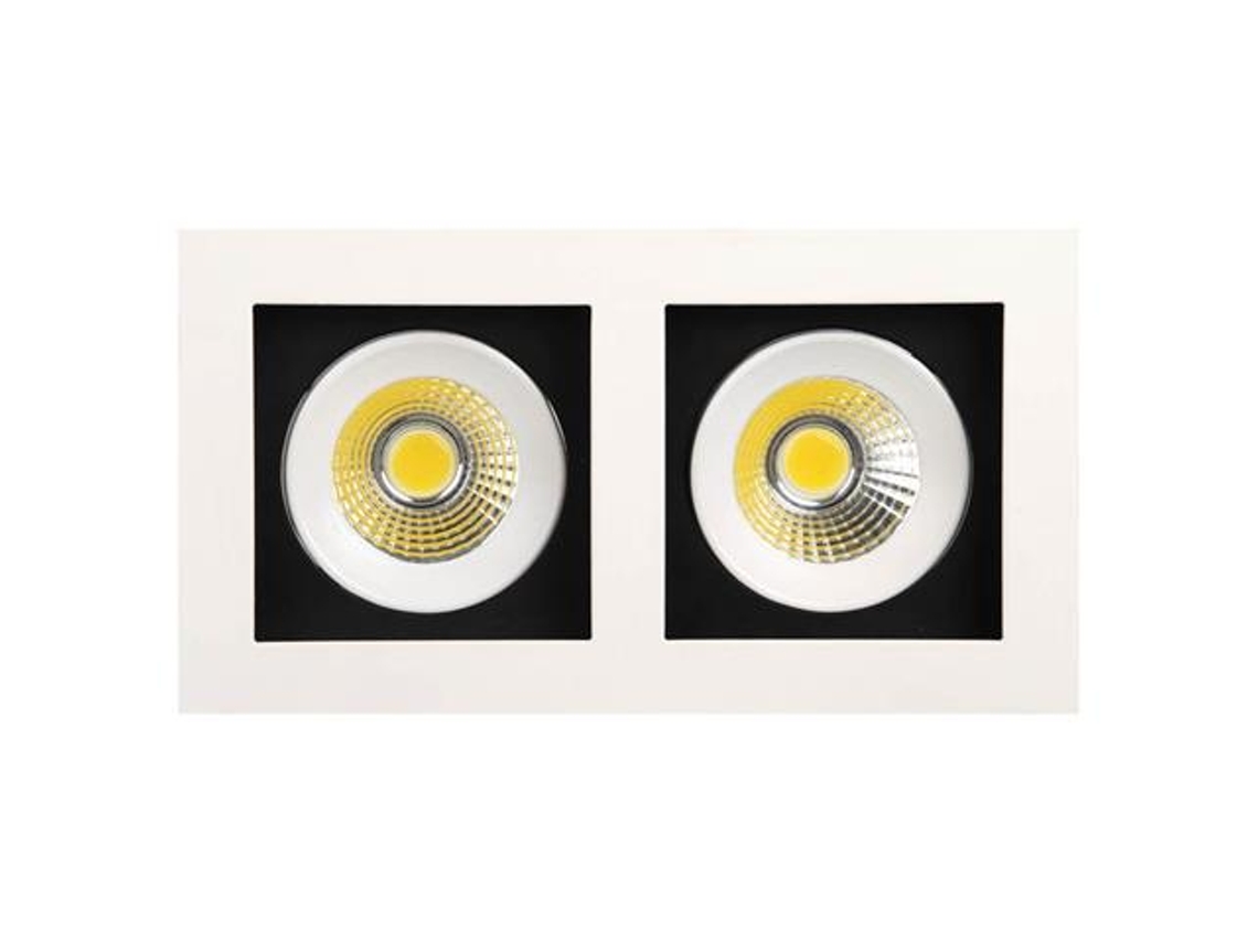 Led de Downlight de Download de 2X8W Duplo 2X8W Eq. 2X64W 6400K Dim. 185X100Mm HOROZ ELECTRIC