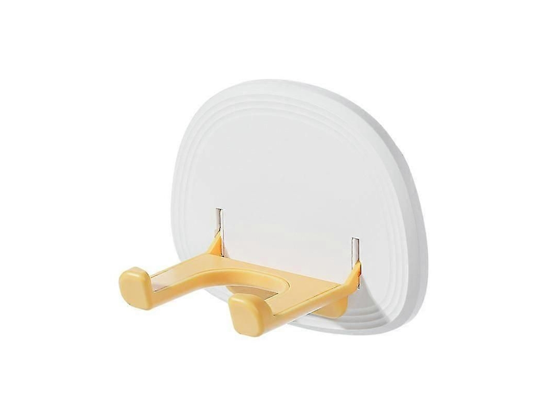 Suporte para Secador de Cabelo Botao, Sem Necessidade Furar a Parede, Universal, Armazenamento Cabelo. GOKOCO