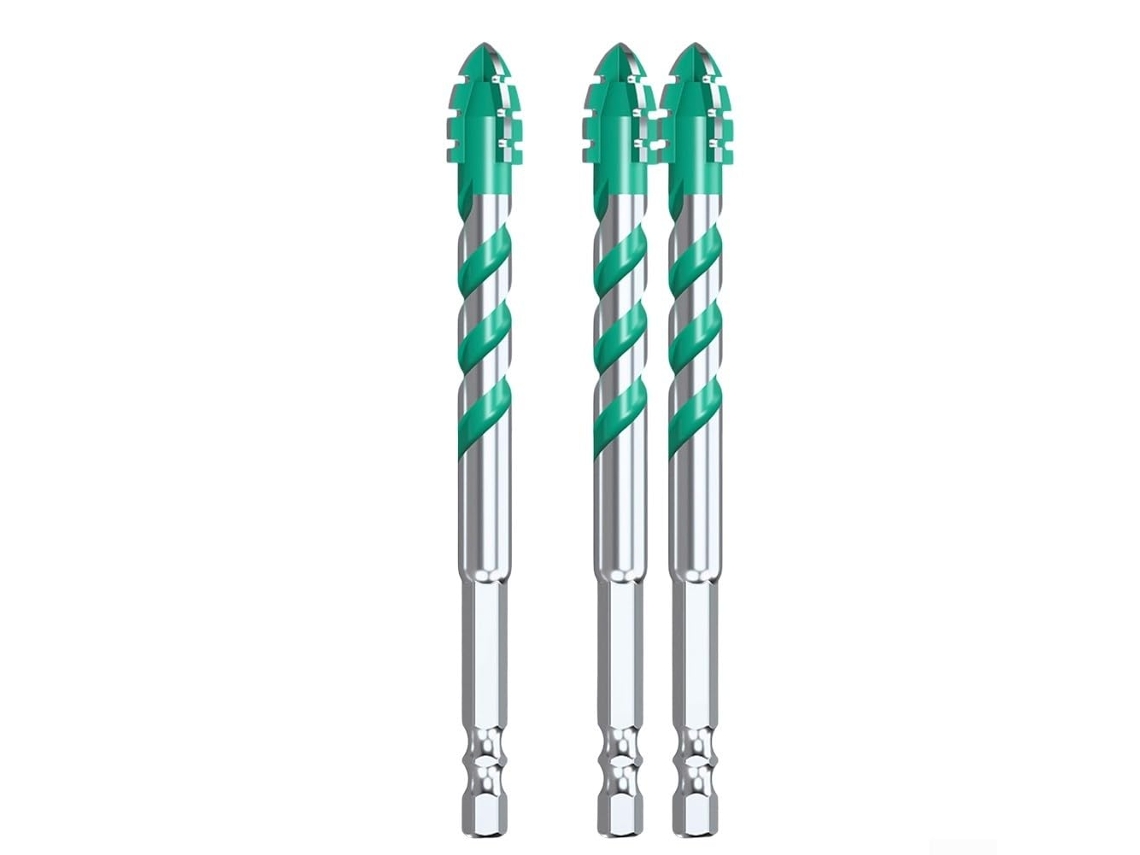 Brocas Excêntricas De Metal Duro Com Quatro Arestas Corte Para Vidro,