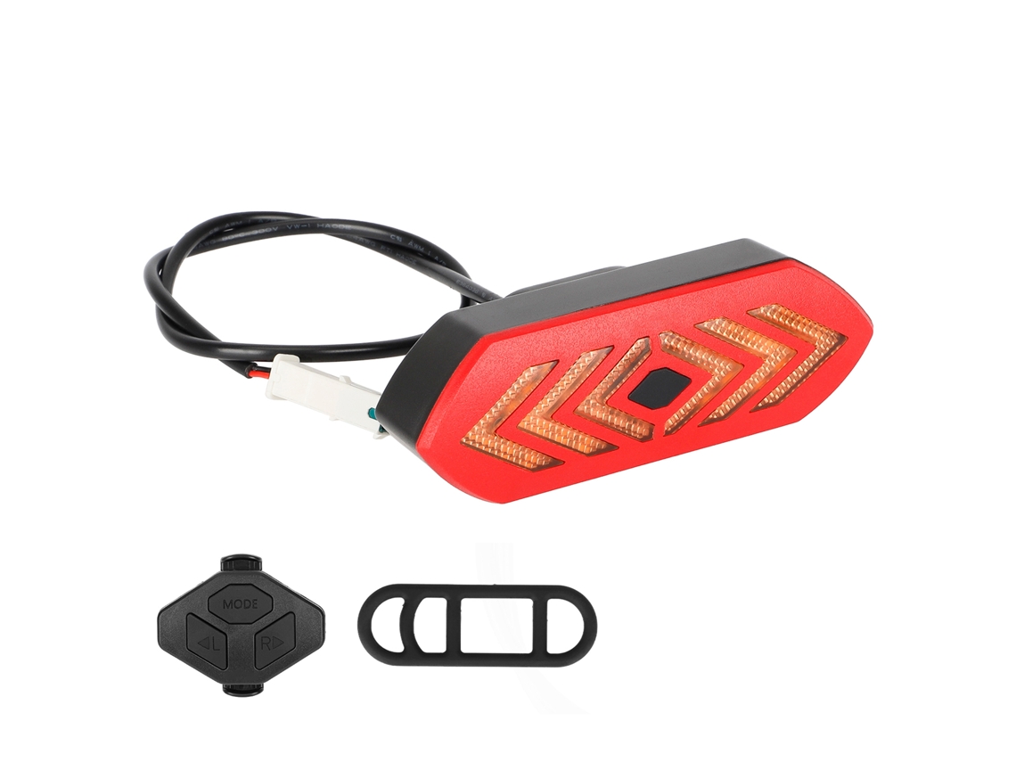 Urbannova-luz Traseira Scooter Elétrica Com Sinal De Virada Aço Carbono Alto