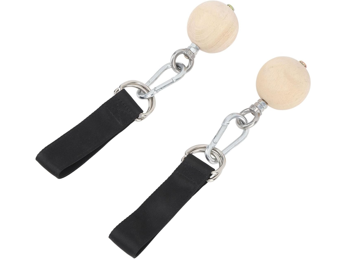 Conjunto De 2 Bolas Flexão Para Exercícios, Com Suportes De Treinamento Em Aço Inoxidável E Pinho Para Desenvolvimento