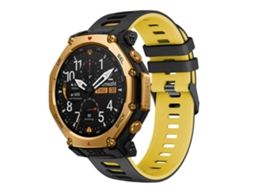 Pulseira De Silicone Bicolor Com Fivela Preta Para Amazfit T-rex 3 Pro