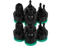 Kit De 8 Peças Com Adaptadores Para Torneira Irrigação Por