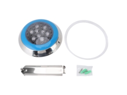 Luz Submersível para Piscina Profissional (3000k, 24v, 9w, LED, à Prova D'água, Decorativa, ABS)