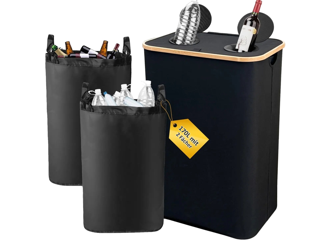 Container de Armazenamento, Capacidade de 170l, Tampa de Acesso Fácil, 170l OEM