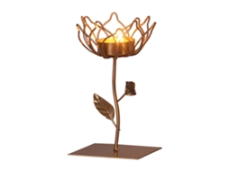Laxiscreed Castiçal De Ferro Natal Para Decoração De Mesa E Velas