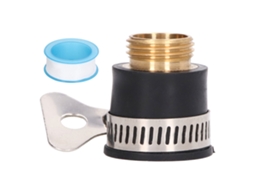 Conector Adaptador Universal Para Grifo De Cocina Jardín Manguera Rápido 1/2 Polegada