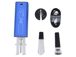 Abridor De Vinho Elétrico Em Liga Alumínio Com Carregamento Usb, Saca-rolhas Automático E Cortador Lacre, Ideal Para Festas Restau-aquaforge