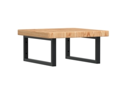 Basin Shelf, Basin Shelves Vidaxl Marrom Madeira De Carvalho (50 X 50 X 4 Cm)