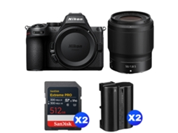 Z5 Ii + 50mm F/1.8 S + 2 Sandisk 512gb Extreme Pro Uhs ii Sdxc + 2 Nikon En el15c + Ebook “20 Dicas para Fotos Que Impressionam” NIKON