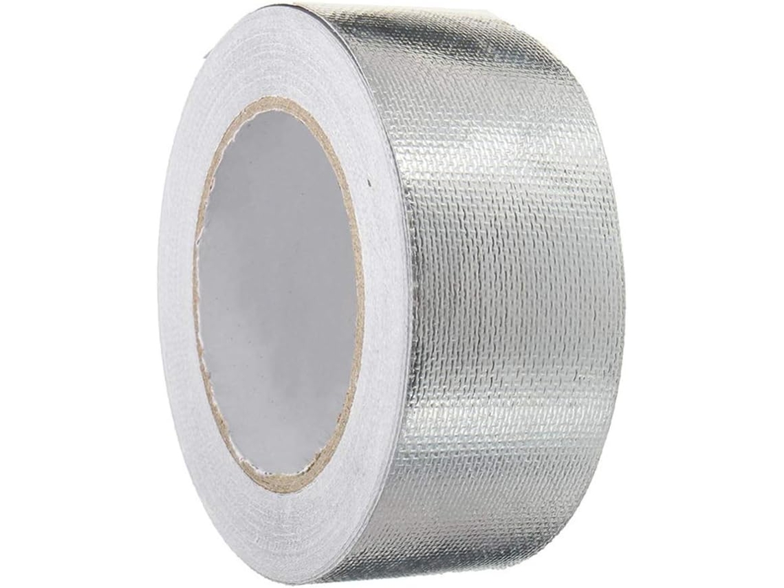 Fita De Proteção Contra Calor Radiante, Fita De Tecido De Fibra De Vidro, Barreira De Calor Autoadesiva Para Vedação De Dutos De Hvac E Proteção Contr