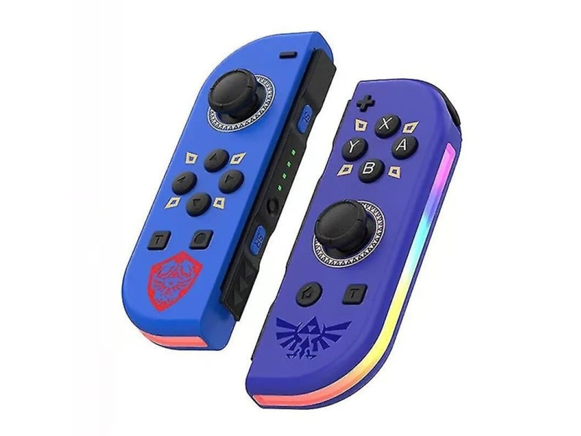 Controle Sem Fio Compatível Com Nintendo Switch, Oled, Joystick Lite Gamepad Substituição Com Rgb Direito Slowmoose (e/d)