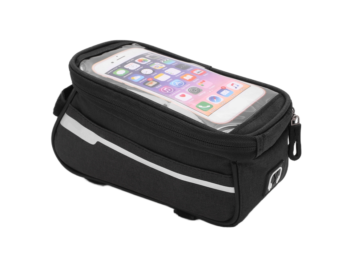 Bolsa Mali para Telefone de Bicicleta, À Prova d'Água, Frontal, Capacidade