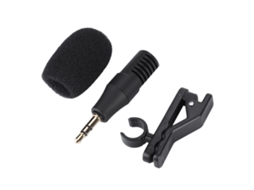Mini Microfone Condensador Unidirecional Portátil De 3.5mm Para Celular, Pc E Gravador