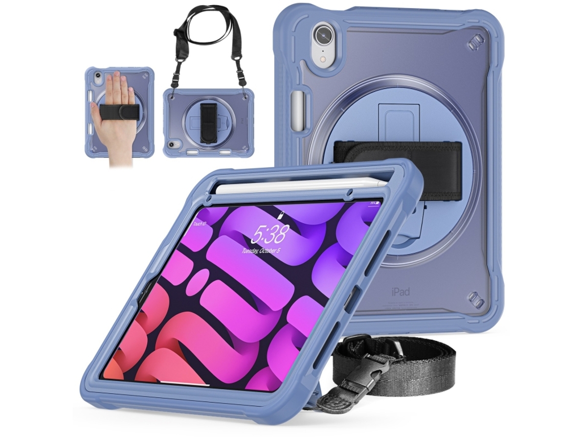 Capa Protetora Para Ipad, Compatível Com Ipad Mini 6, Para Proteção, Transporte E Utilização Diária