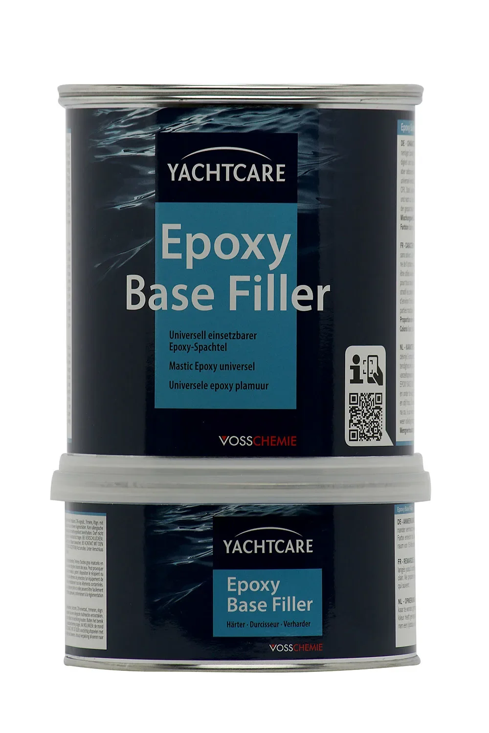 Massa epóxi náutica de 2 kg para reparo de barcos, com alta aderência e resistência aos raios UV.