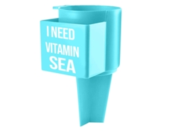 Porta copo de Praia para Bebida e Telefone com Compartimento Frontal CUISINE ELEGANCE