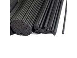Conjunto De 10 Hastes Fibra Carbono Com 0, 8mm De Diâmetro E 1000mm Comprimento Para Aeromodelismo