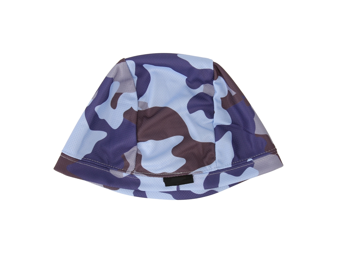 2026 forro para Capacete Absorvente de Suor Respirável Refrigerado para Moto Camuflagem Azul