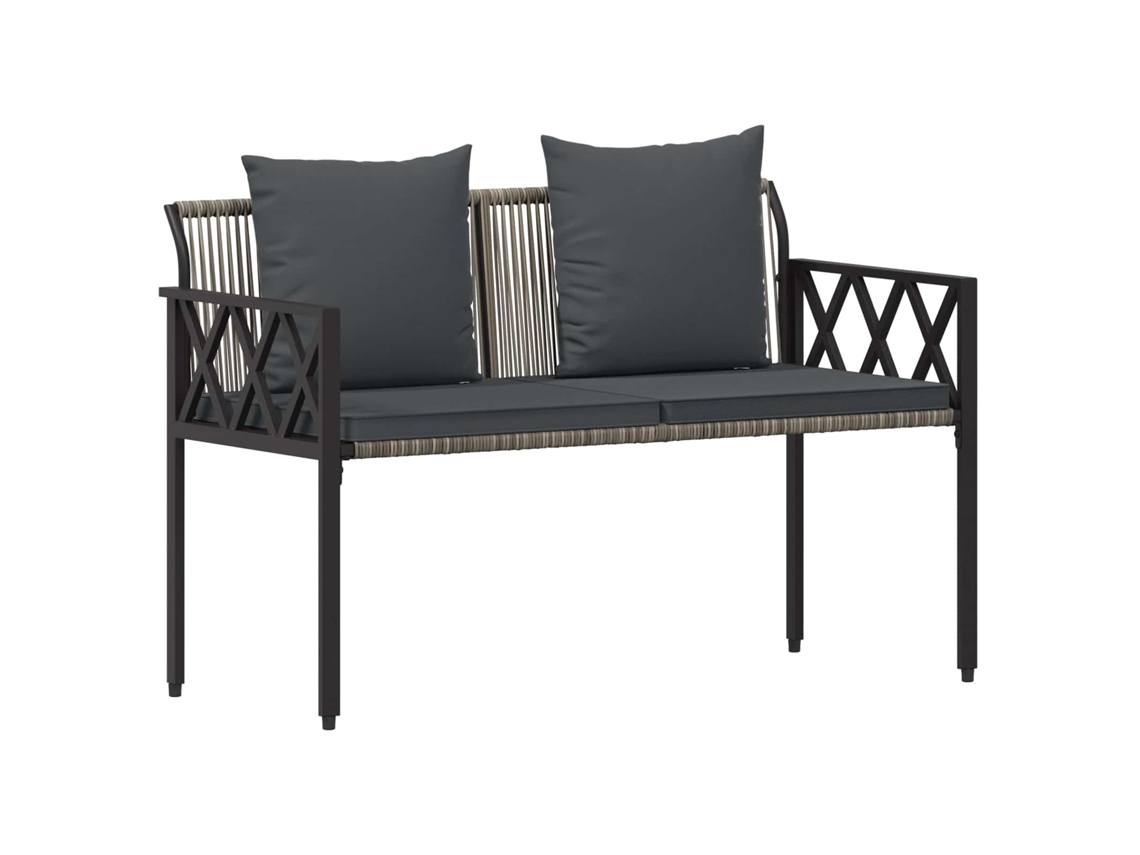 Maison Exclusive - Bancos De Exterior 2 -seater 116 X 56 X 75 Cm Vime Pe