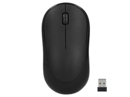 Mouse Óptico Sem Fio Ultra Fino Economizador De Energia 2.4ghz Y6 Preto