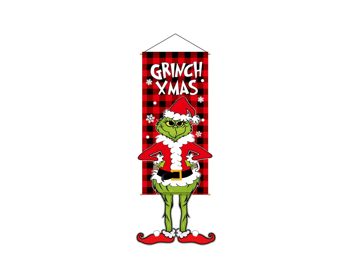 Lurelia Cenário Natalício Festa Natal 022 Grinch Style C 110cm