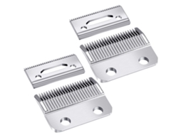 2 Conjuntos De Lâminas Ajustáveis Para Cortadores De Cabelo De Aço Inoxidável - 2 Furos, Compatíveis Com Vários Modelos