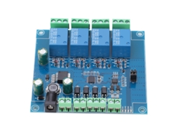 Módulo De Relé De 4 Canais Laxiscreed Compatível Com Dc 7-24v Para Controlo De Circuitos