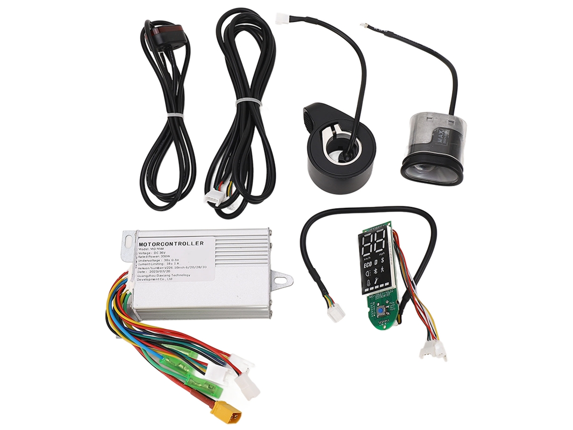 Kit de Controlador de Scooter Elétrico 36v 350w com Acelerador e Luz S/MARCA