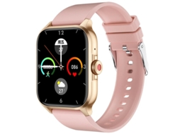 Smartwatch com chamadas Bluetooth, monitoramento de frequência cardíaca, oxigênio no sangue, pressão arterial, açúcar no sangue e lipídios na Bestvite