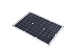 Carregador Solar Flexível À Prova D'água Laxiscreed 20w Para Uso Externo