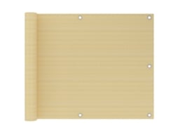 Tela de varanda VIDAXL Beige (75x500 cm)