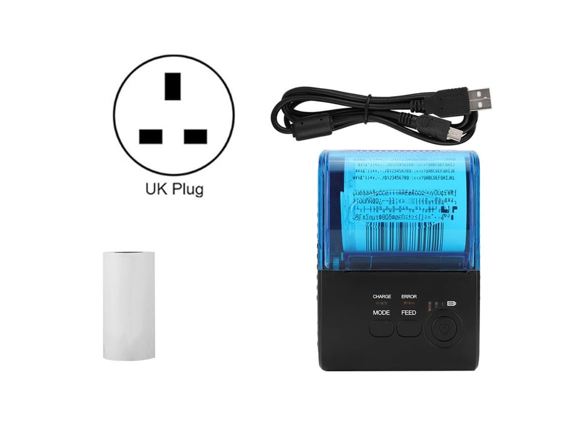 Impressora Térmica (suporta Bluetooth, Compatível Com Múltiplos Sistemas)
