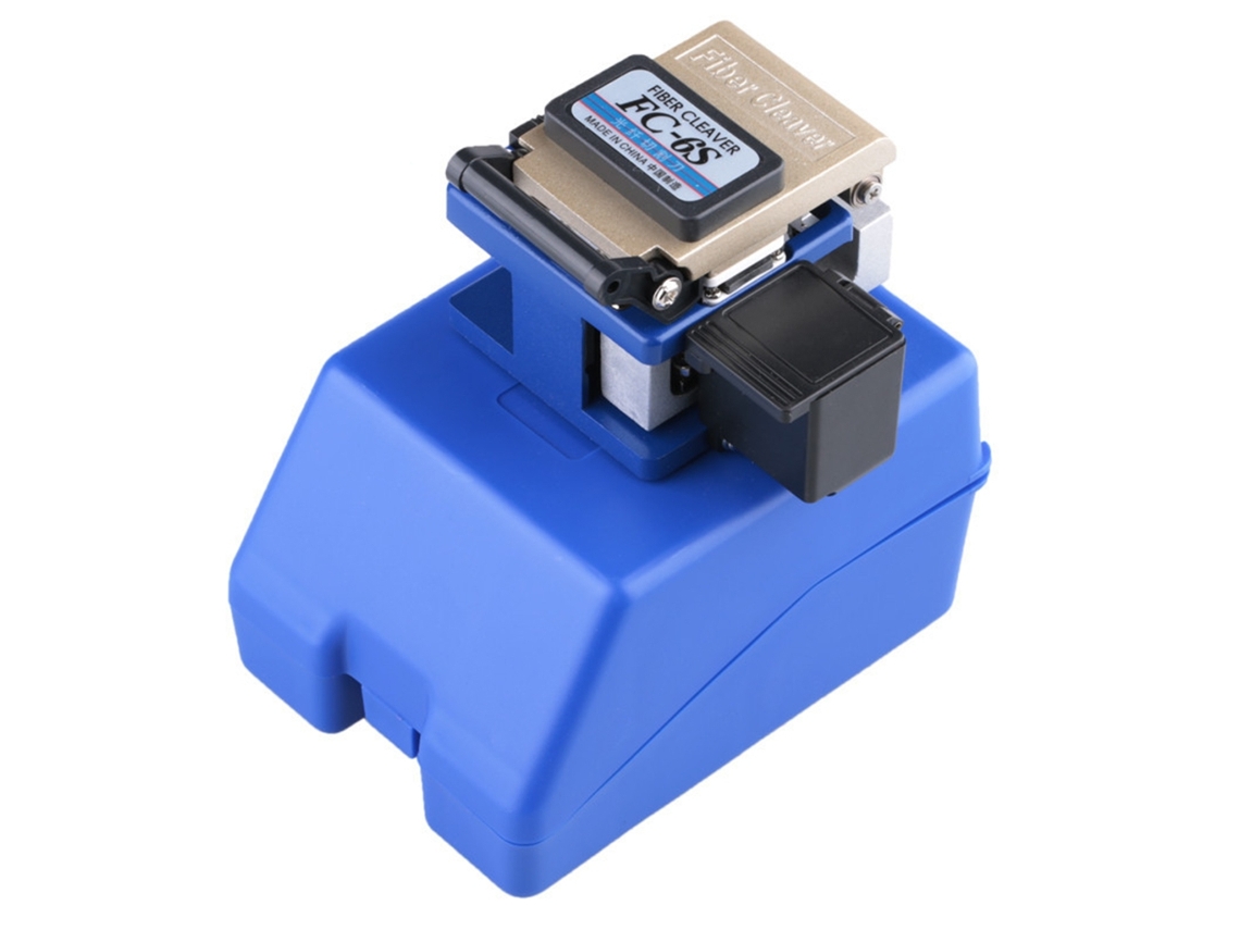Cortador De Fibra Ftth Fc6s De Alta Precisão Com 12 Lâminas De Superfície. Aquaforge