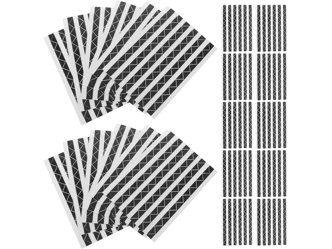 100 Peças De Moedas Adhésifs Photo Noirs En Papier - Pour Albums Familiaux Et Carnets - Multi