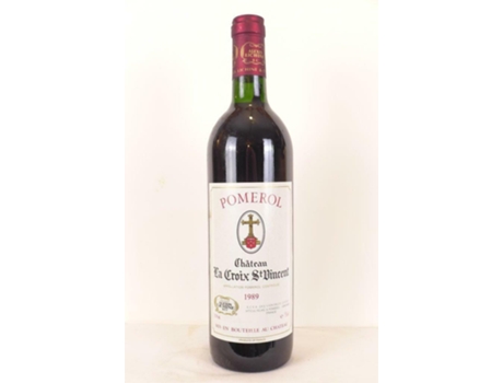 Vinho Tinto CHÂTEAU LA CROIX SAINT-VINCENT 1989 (75 cl - 1 unidade)