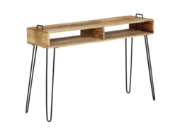 Console Table, Console Tables Vidaxl Marrom Madeira