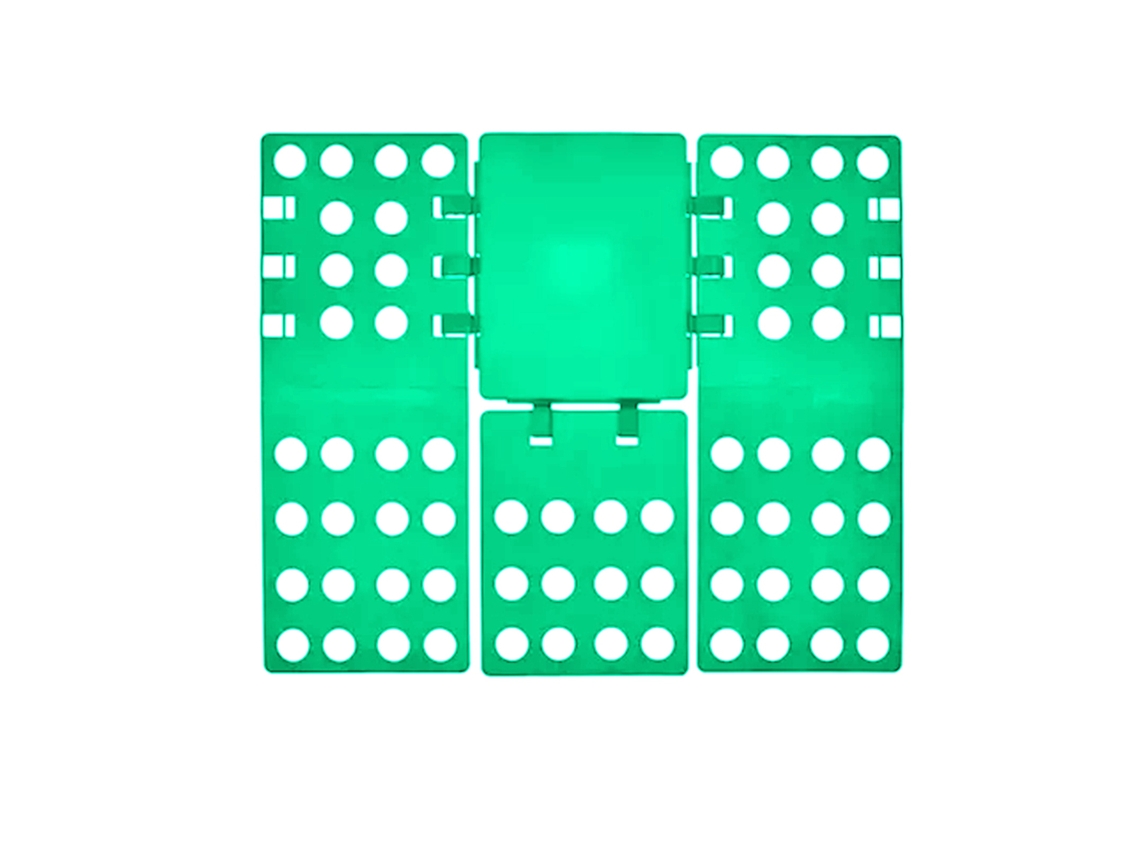 Placa de Dobrar Camisetas Pp Verde S/MARCA