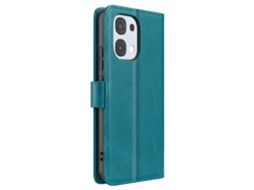 Capa Clássica Folio Para Oppo A6 Pro Com Função Suporte