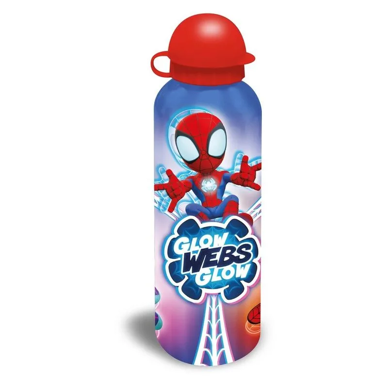 Botella Aluminio 500 Ml Spidey Modelo Surtido Kids Euroswanp25 (1 Unidad Por Artículo Comprado)