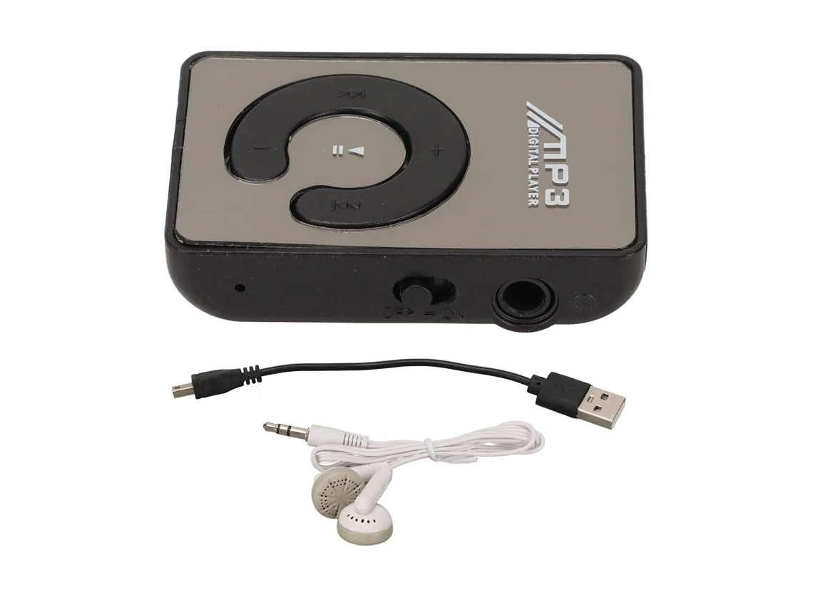 Reprodutor Mp3 Portátil Com Cartão De Memória E Leve